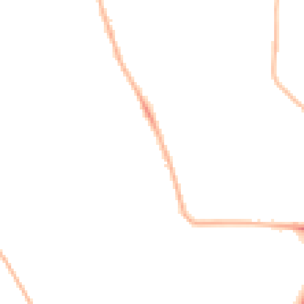 Night-time road noise heatmap for NR31 7HH