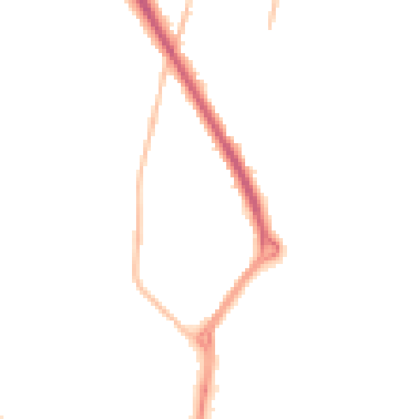 Night-time road noise heatmap for NR31 7PS