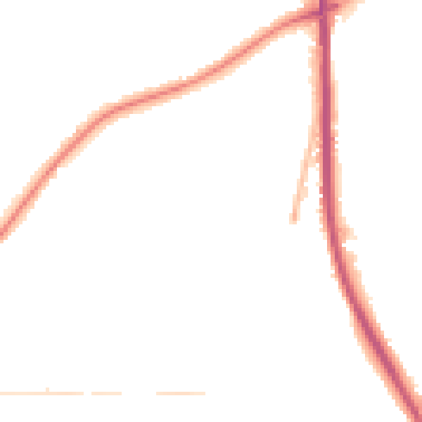Night-time road noise heatmap for NR31 8LG
