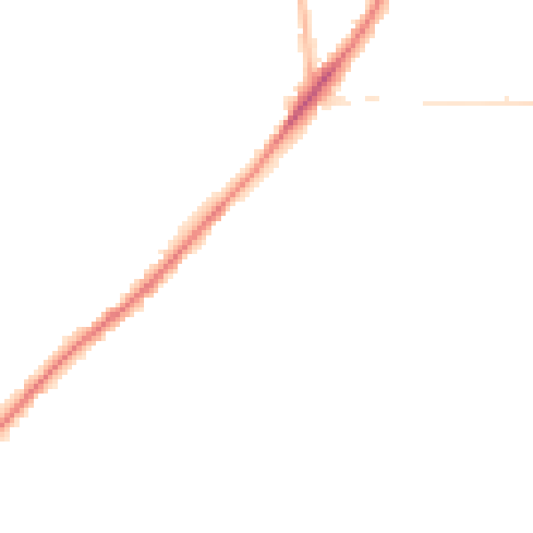 Night-time road noise heatmap for NR31 8RX