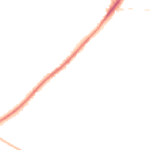 Night-time road noise heatmap for NR31 8SL