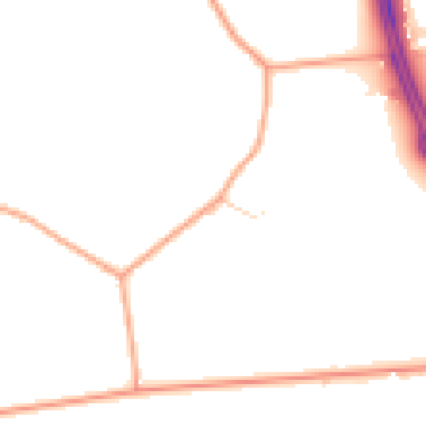 Daytime road noise heatmap for NR31 9AZ