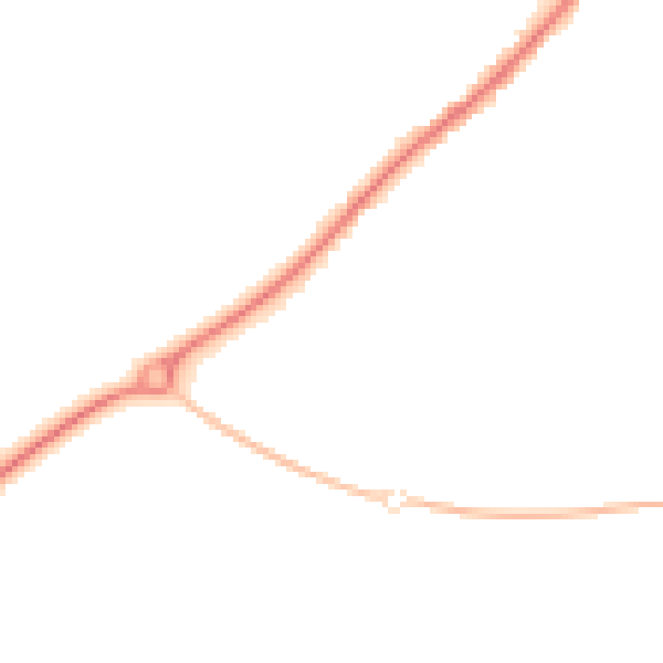 Night-time road noise heatmap for NR31 9DH