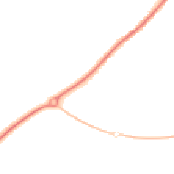 Night-time road noise heatmap for NR31 9DJ