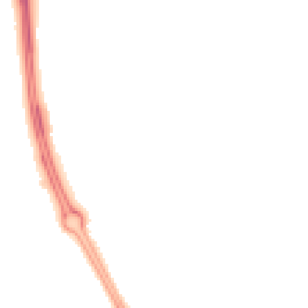 Night-time road noise heatmap for NR31 9DQ