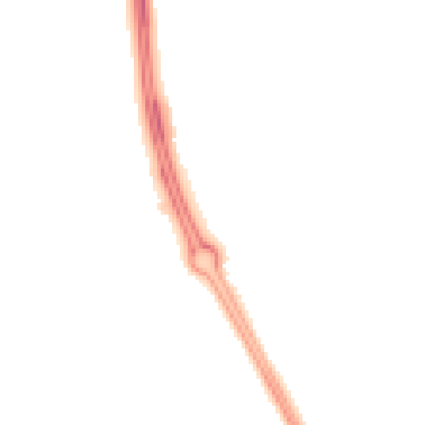Night-time road noise heatmap for NR31 9ES
