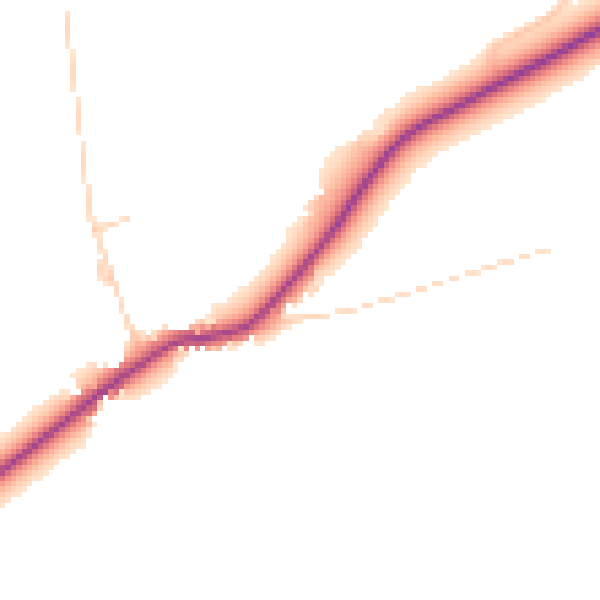 Daytime road noise heatmap for NR31 9EZ