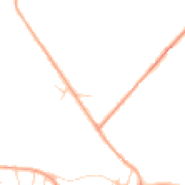 Daytime road noise heatmap for NR31 9GR