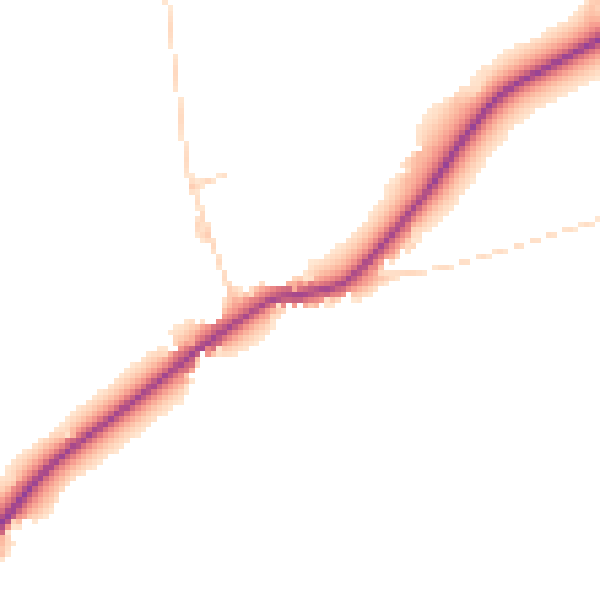 Daytime road noise heatmap for NR31 9HB