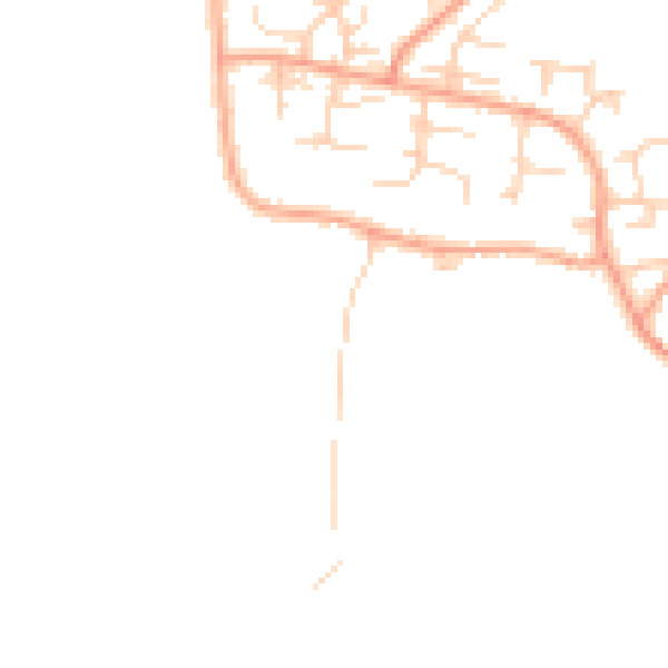 Daytime road noise heatmap for NR31 9LT