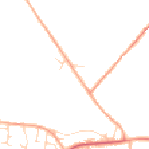 Daytime road noise heatmap for NR31 9PU