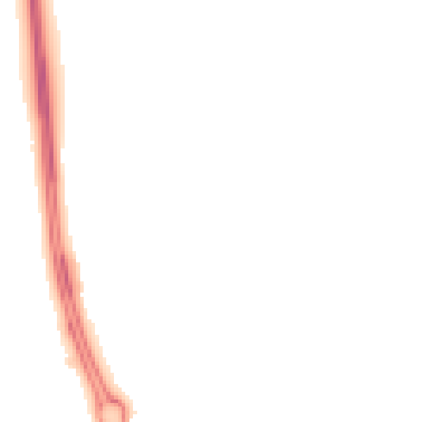 Night-time road noise heatmap for NR31 9RR