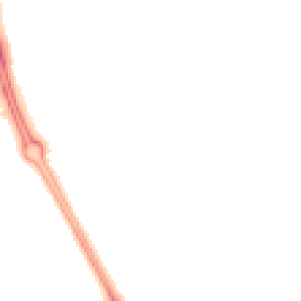 Night-time road noise heatmap for NR31 9TZ
