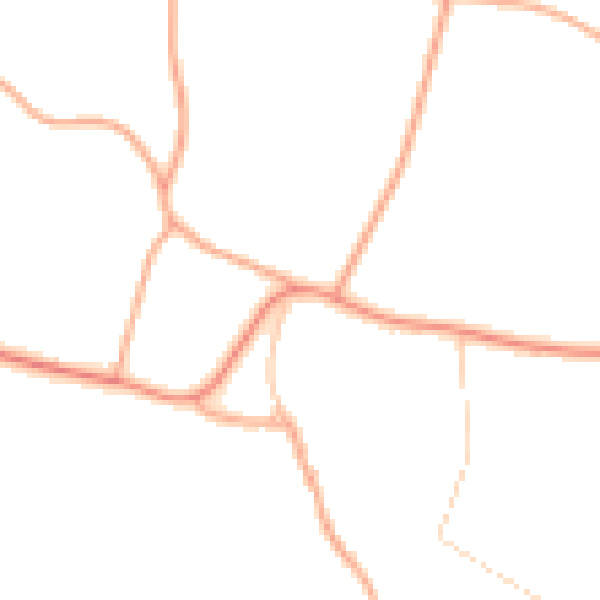 Daytime road noise heatmap for NR34 0AP