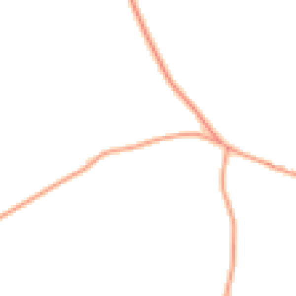 Daytime road noise heatmap for NR34 0DA