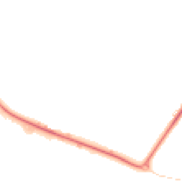 Night-time road noise heatmap for NR34 7TH