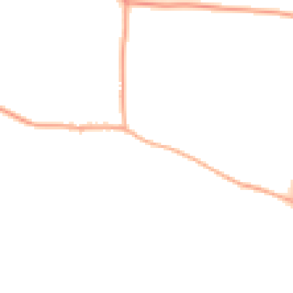 Daytime road noise heatmap for NR34 8DY