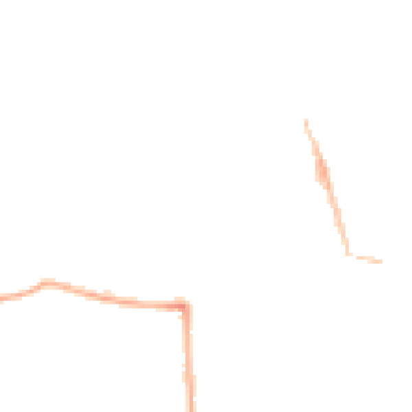 Night-time road noise heatmap for NR34 9TE