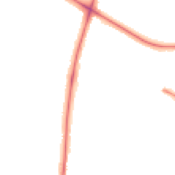 Night-time road noise heatmap for NR4 6BX