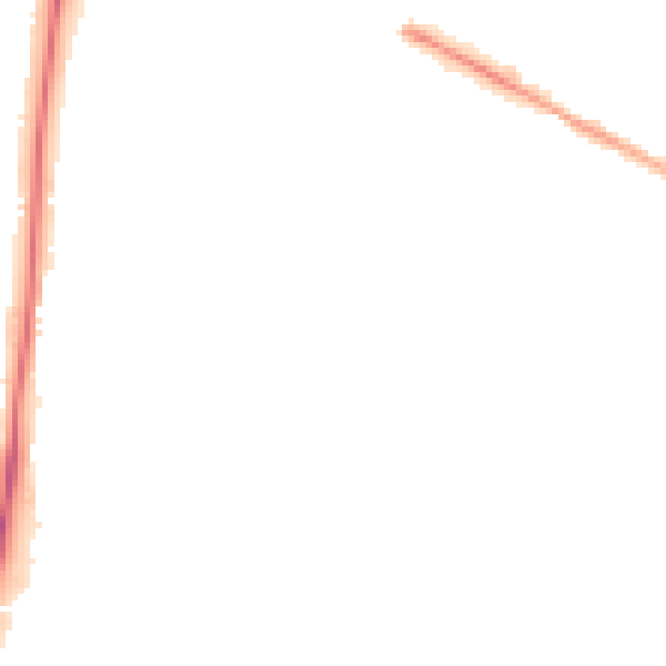 Night-time road noise heatmap for NR4 6DG