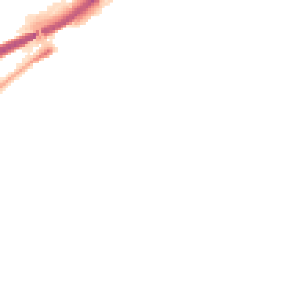Night-time road noise heatmap for NR4 6NY