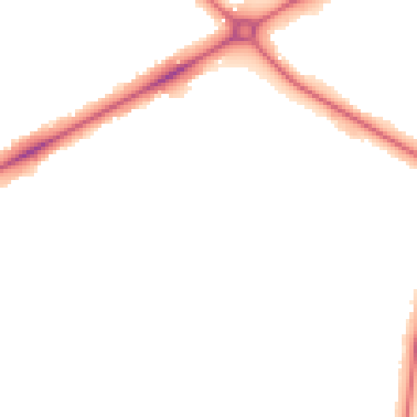 Night-time road noise heatmap for NR4 6SP
