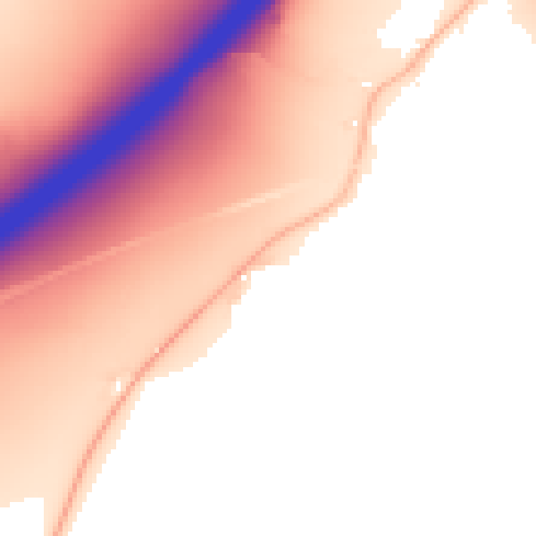 Daytime road noise heatmap for NR4 6TF