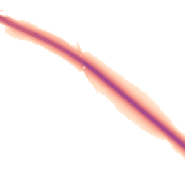 Night-time road noise heatmap for NR4 6TG