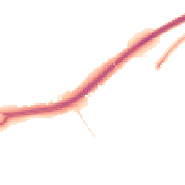 Night-time road noise heatmap for NR4 6UR