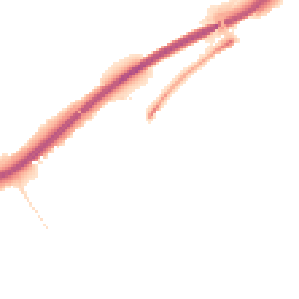 Night-time road noise heatmap for NR4 6XD