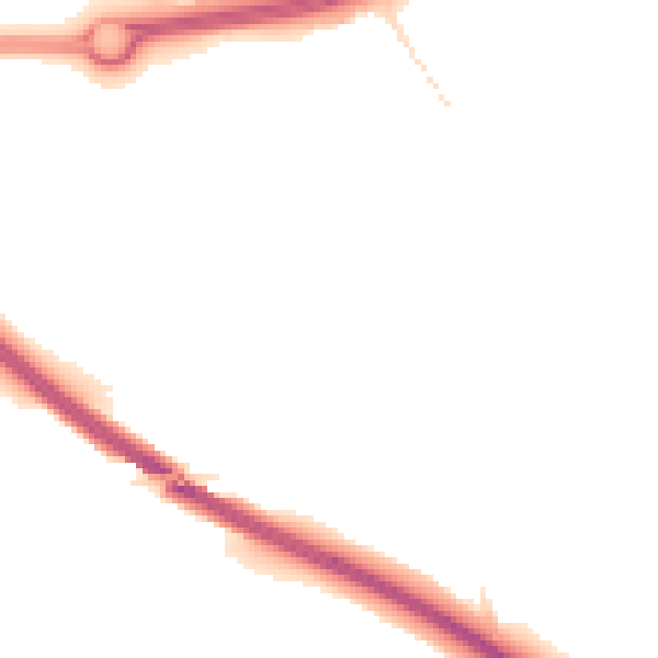Night-time road noise heatmap for NR4 6XZ