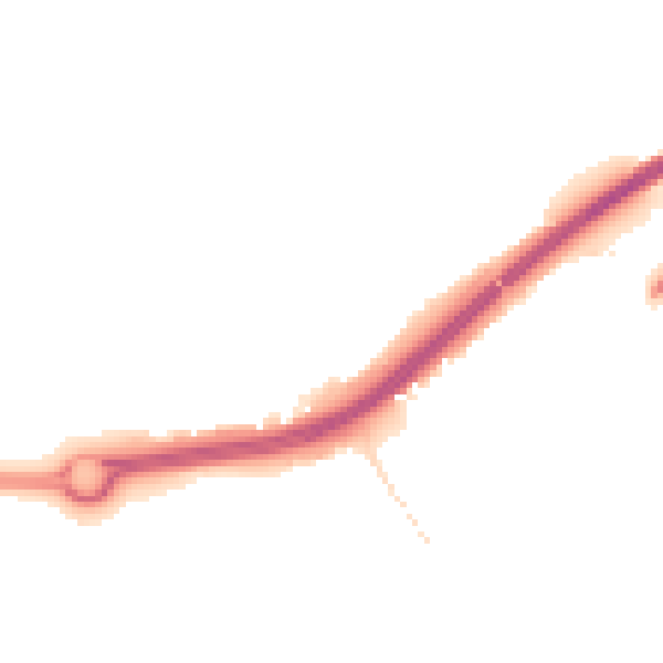 Night-time road noise heatmap for NR4 7BB