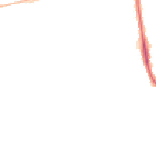 Night-time road noise heatmap for NR4 7EL