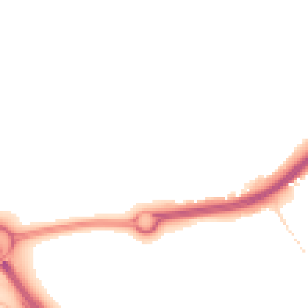 Night-time road noise heatmap for NR4 7JS