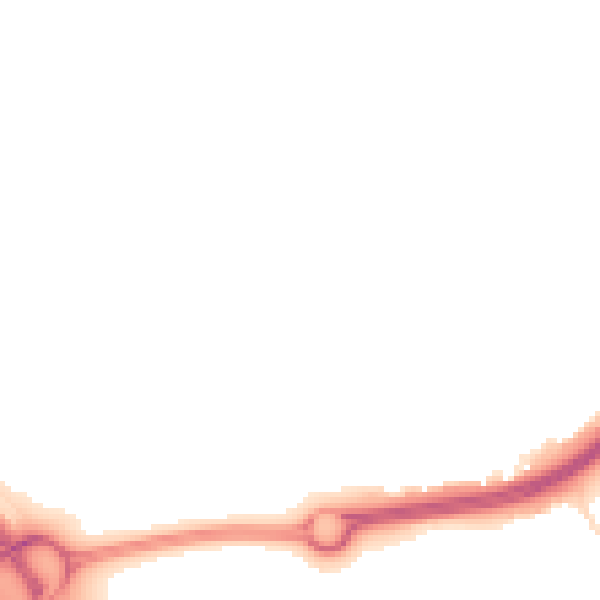 Night-time road noise heatmap for NR4 7LJ