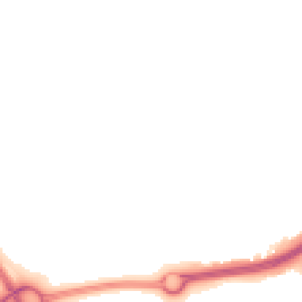 Night-time road noise heatmap for NR4 7PX