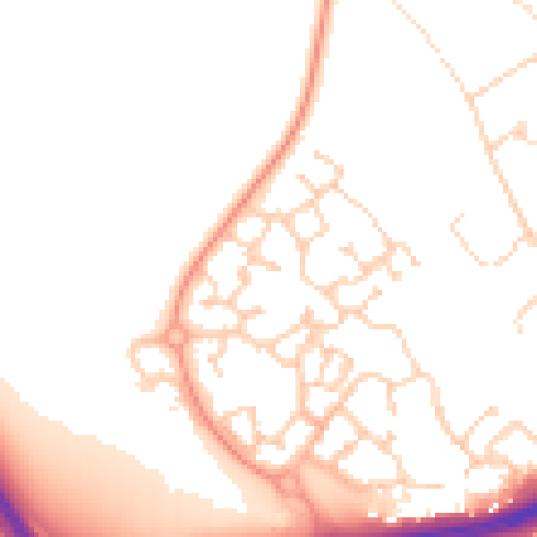 Daytime road noise heatmap for NR4 7SN