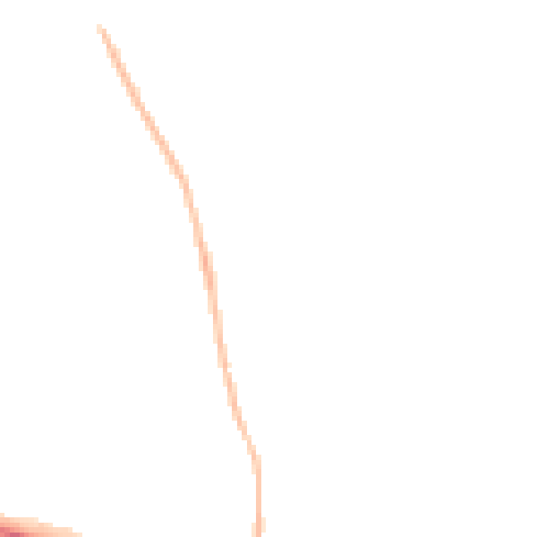 Night-time road noise heatmap for NR5 0BA
