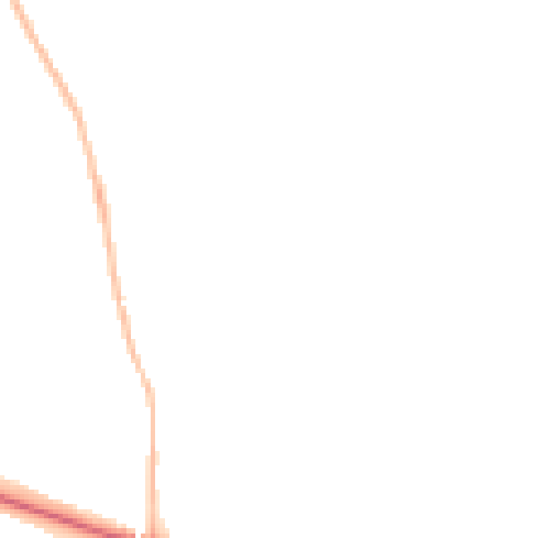 Night-time road noise heatmap for NR5 0BE