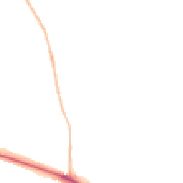 Night-time road noise heatmap for NR5 0BG