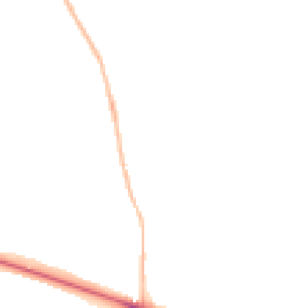 Night-time road noise heatmap for NR5 0BQ