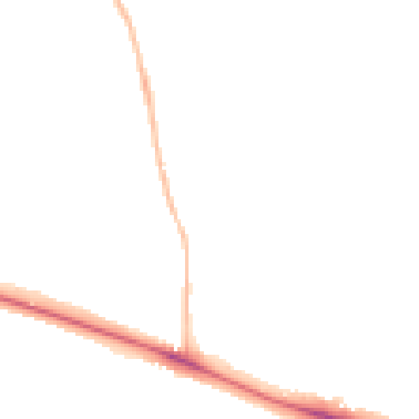 Night-time road noise heatmap for NR5 0DE