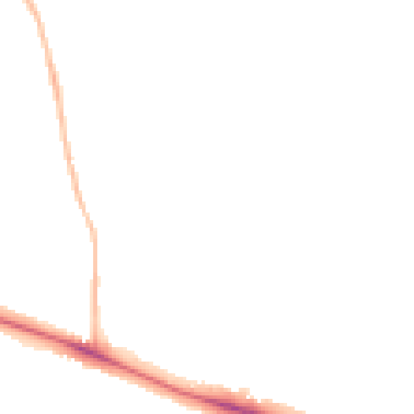 Night-time road noise heatmap for NR5 0DN