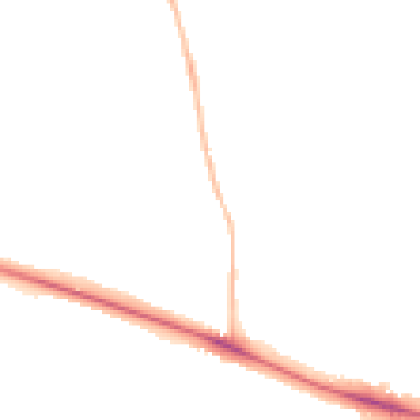 Night-time road noise heatmap for NR5 0EP