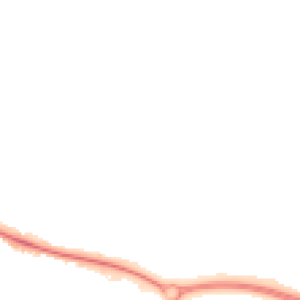 Night-time road noise heatmap for NR5 0HZ