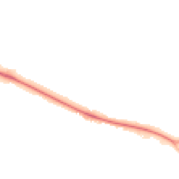 Night-time road noise heatmap for NR5 0PF