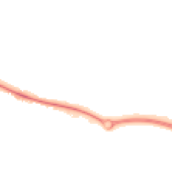 Night-time road noise heatmap for NR5 0RS