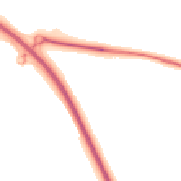 Night-time road noise heatmap for NR5 0TU