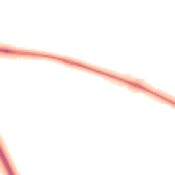 Night-time road noise heatmap for NR5 0UL
