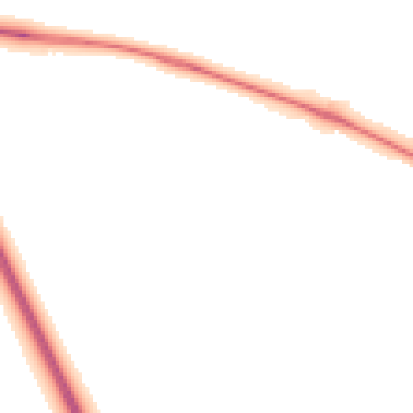 Night-time road noise heatmap for NR5 0UP